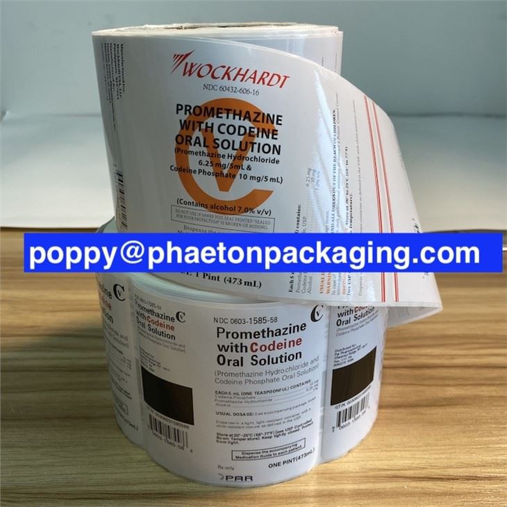 Actavis Label Stickers